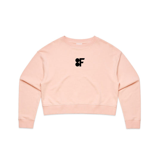 Women's ''BE-FIT ACTIVE SQUARE POCKET'' Long-Sleeve Crop Crew