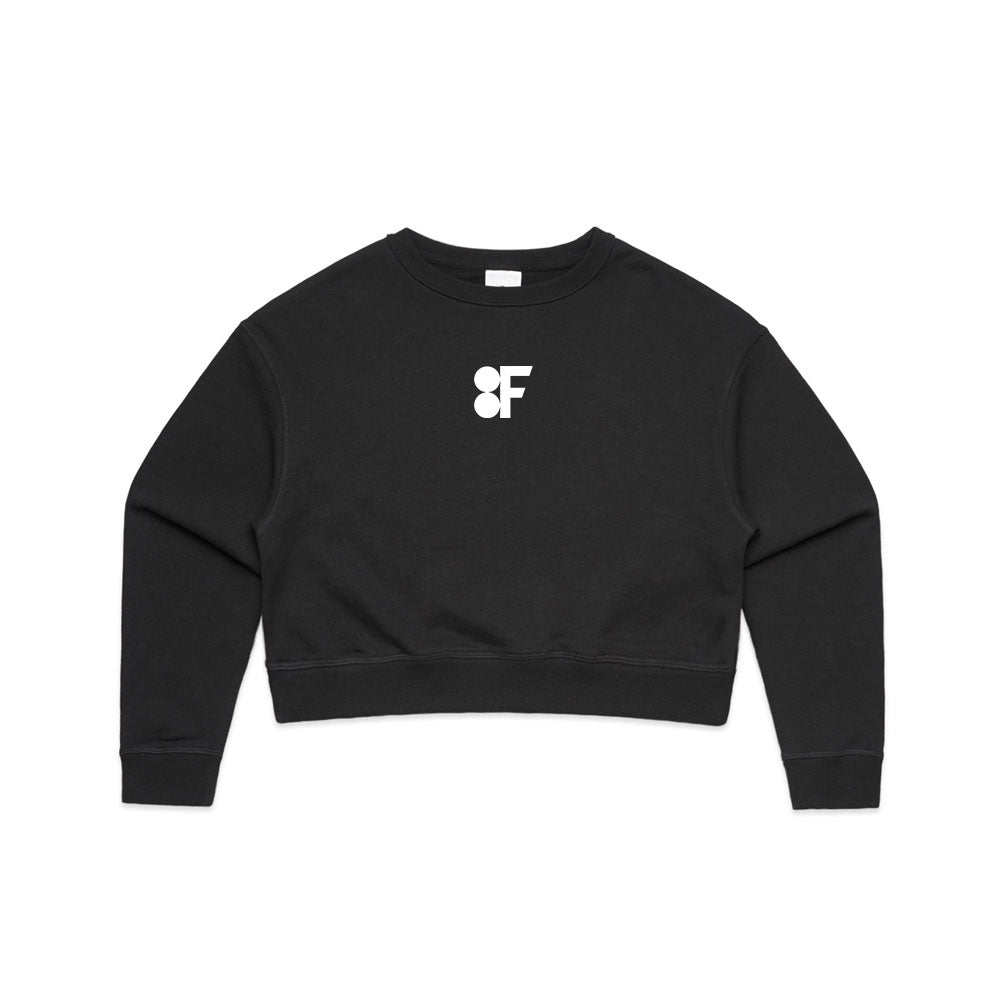 Women's ''BE-FIT ACTIVE SQUARE POCKET'' Long-Sleeve Crop Crew