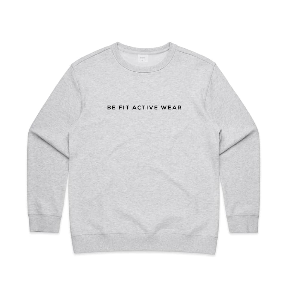 Women's ''BE-FIT ACTIVE WEAR'' Long-Sleeve Crew Jumper