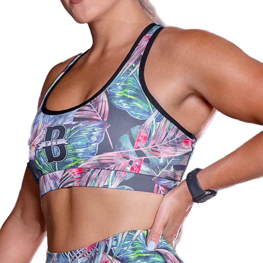 Women's Tropics Leggings and Sports Bra Set