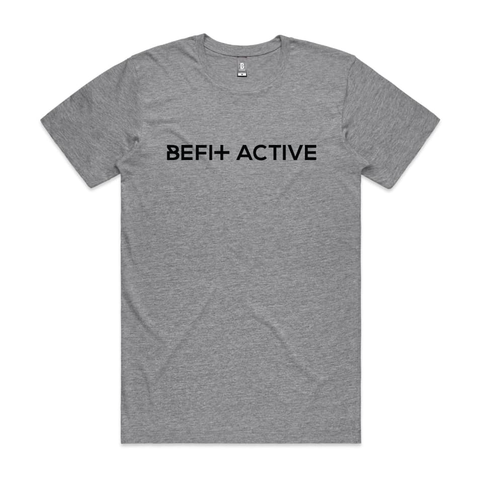 Men's ''BE-FIT ACTIVE'' Cross Short-Sleeve T-Shirt.