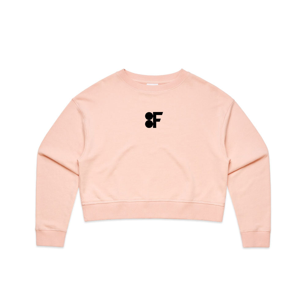 Women's ''BE-FIT ACTIVE  SQUARE POCKET'' Long-Sleeve Crop Crew