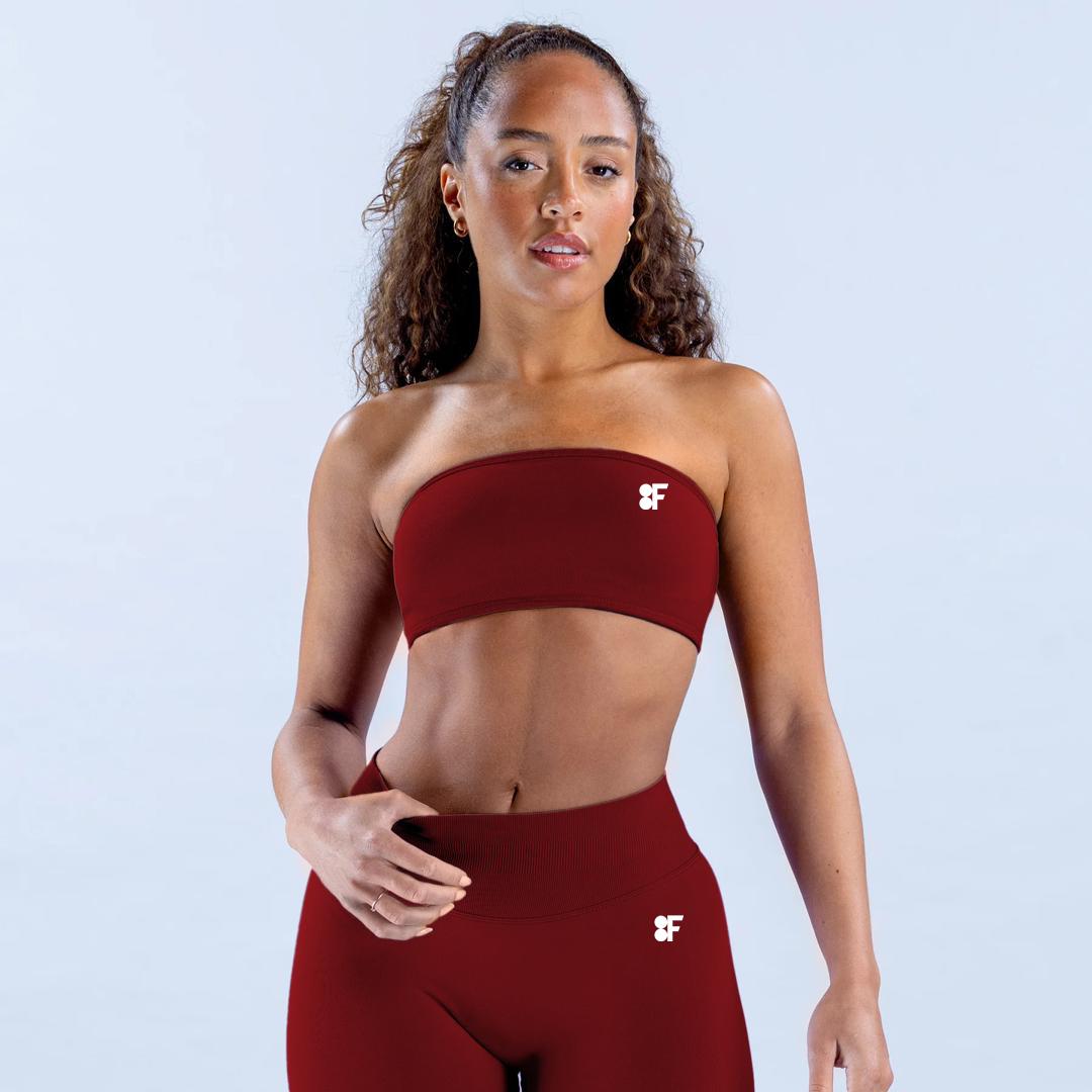 BF Seamless Ribbed Set – Crop + Bike Shorts + Legging