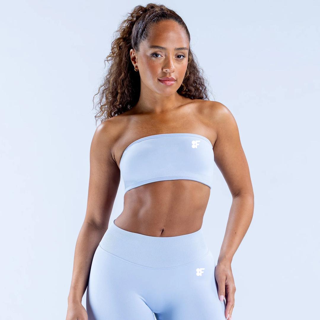 BF Seamless Ribbed Set – Crop + Bike Shorts + Legging