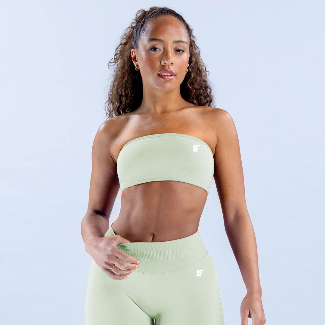 BF Seamless Ribbed Set – Crop + Bike Shorts + Legging