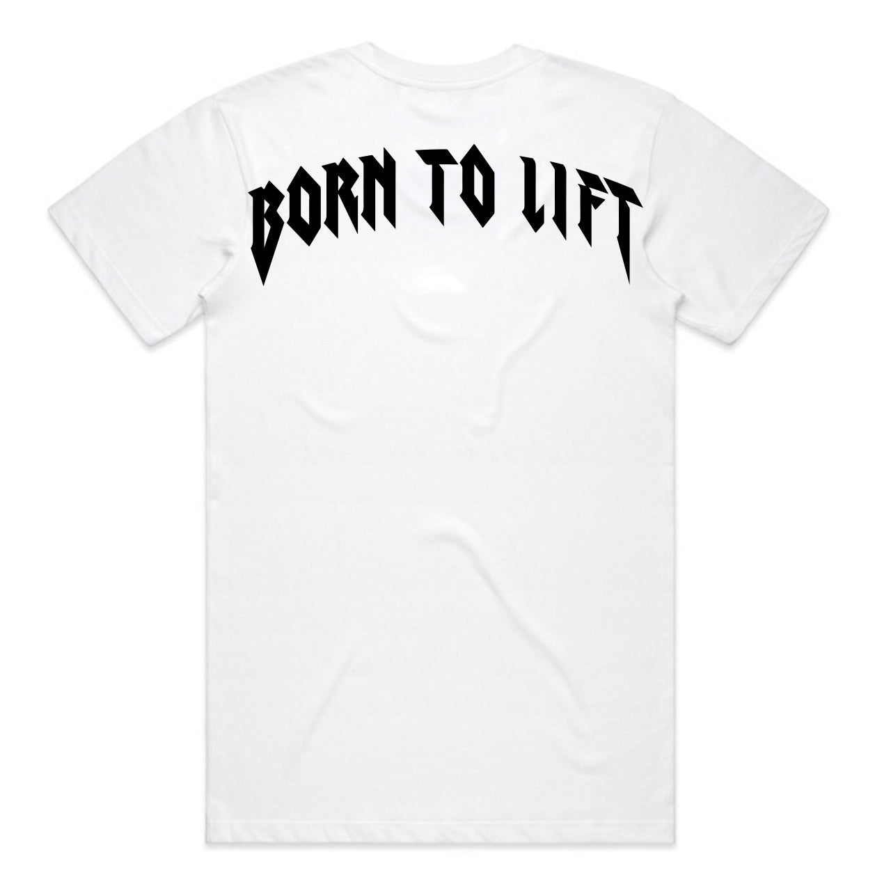 Men's ''BORN TO LIFT'' Oversized Heavy weight Short-Sleeve T-Shirt.