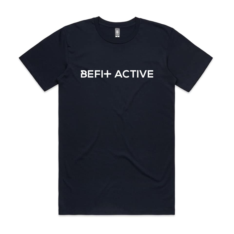 Men's ''BE-FIT ACTIVE'' Cross Short-Sleeve T-Shirt.