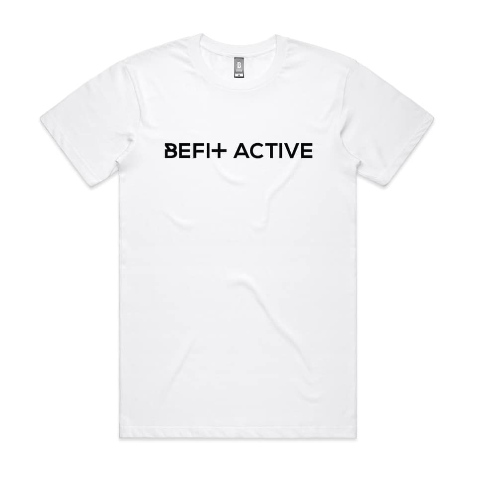 Men's ''BE-FIT ACTIVE'' Cross Short-Sleeve T-Shirt.